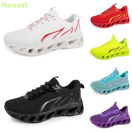 2024 hot sale running shoes mens woman whites orange navy cream pinks black purple Grey trainers sneakers breathable Colour 26 GAI