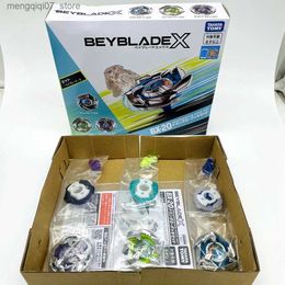 Beyblades Metal Fusion Original TAKARA TOMY Gyro Beyblade BX-20 X Dran Dagger Deck Set L240304