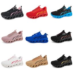 women men running GAI seven shoes black yellow purple mens trainers sports red Brown Breathable platform Shoes dreamitpossible_12