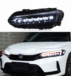 Head Lamp for Honda Civic X G11 LED Daytime Running Headlight Turn Signal High Beam Light Car Lens