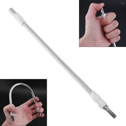 30cm Multifunctional 1/4in Hex Flexible Hose Screwdriver Extension Bits Holder Adapter Flex Socket Metric For Home DIY Use