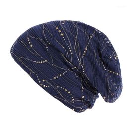 Beanie Skull Caps Summer Beanies For Women Cotton Stretch Turban Hat Thin Lace Breathable Cap Cross Bonnet Chemo L040612112