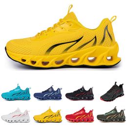 running shoes spring autumn summer blue black red pink mens low top breathable soft sole shoes flat sole men GAI-75