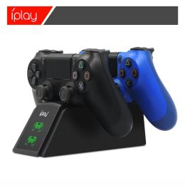 Gamepads Controller Dock Charger for Sony Playstation 4 PS4 / PS4 Pro /PS4 Slim Gamepad Charging Stand Station Cradle for Joystick