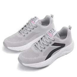 Design sense soft soled casual walking shoes sports shoes female 2024 new explosive 100 super lightweight soft soled sneakers shoes colors-136 size 35-42