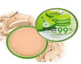 New 99 Aloe Vera Moisturising Smooth Foundation Pressed Powder Makeup Concealer Pores Cover Whitening Brighten Face Powder9076708