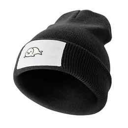 Berets Seal Knitted Hat Fashionable Rugby Caps Male Women's