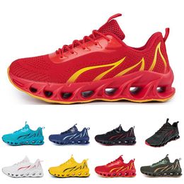 running shoes spring autumn summer blue black red pink mens low top breathable soft sole shoes flat sole men GAI-77