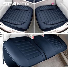 Car Seat Covers Four Season Universal Cover Set Luxury Leather Cushion Pad FullSurrounded Protective Mat Accessories9507705