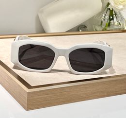 White Grey Sunglasses Polygon Men Women Shades Lunettes de Soleil Luxury Glasses Occhiali da sole UV400 Eyewear