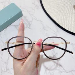 Sunglasses Frames Wholesale 50pcs/Lot 10pcs/Lot Small Round Eyeglasses Clear Vintage Metal Glasses Blue Light Block Transparent