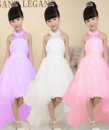 2022 New Fashion Girl Dress High Quality Beautiful Trailing Princess Gown Dresses Kids Wedding Party Vestidos Children039s Clot3098528