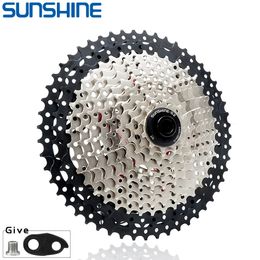 SUNSHINE Bicycle Cassette 89101112Speed Freewheel 3236T40T42TT50T52T Sprocket HG Structure Flywheel For SHIMANOSRAM 240228