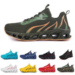 running shoes spring autumn summer blue black red pink mens low top breathable soft sole shoes flat sole men GAI-13