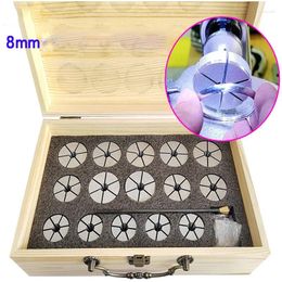 Watch Repair Kits 8mm WatchLathe Chuck Case Thread Dog Tooth Ring Back Cover Polishing Fixture