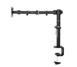 Single Arm LCD Monitor Desk Mount Stand Fully Adjustable Screen up to 27quot for Computers3745534