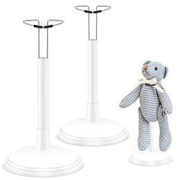 2pcs Adjustable Metal Doll Brackets Doll Support Stands Doll Dummy Puppet Wrist Stand Holder Dollhouse Display Accessories 240301