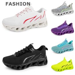 men women running shoes Black White Red Blue Yellow Neon Green Grey mens trainers sports fashion outdoor athletic sneakers eur38-45 GAI color19