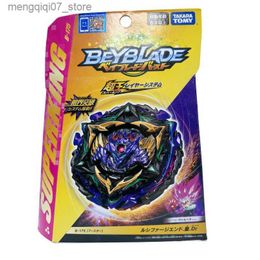 Beyblades Metal Fusion TOMY Beyblade Burst with Grip Wire Launcher B175 Lucifer Metal Fusion Gyro Toys for Children L240304