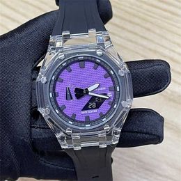42% OFF watch Watch LED Dual Display Men Women Ladies Full-featured Casual Sports Electronic Digital Luxury With Clock