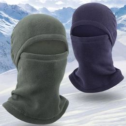 Berets Winter Riding Mask Multi-Functional Bandana Windproof Skiiing Hat Polar Fleece Warm Keeping Sports Headgear Gift Gloves