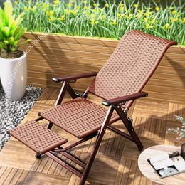 Camp Furniture Wooden Vintage Recliner Luxury Balcony Back Rest Living Room Creative Bedroom Chair Industrial Silla Playa Outdoor