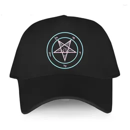 Ball Caps Fashion Baseball Cap Yawawe Luxury Man Hats Pastel Goth Lucifer Sign Teens Casual Adjustable Summer Style Women's Hat