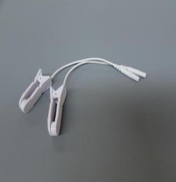 20pcs Ear Clip Electrodes CLAMP ELECTRODE WIRE LEAD CABLES for TENS 3000 TENS 7000 Digital Massagers Earclips6426046