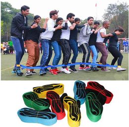 1 Pair Feet Bandage Outdoor Games Sport Toys Team Working Company School Cooperation Parents and Children Party Games Sports Toy6775371