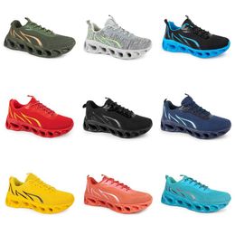 2024 men women running shoes GAI black white purple pink green navy blue light yellow Beige Nude plum mens trainers Female sports sneakers jun42