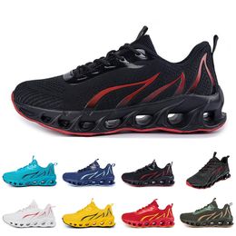 running shoes spring autumn summer blue black red pink mens low top breathable soft sole shoes flat sole men GAI-74