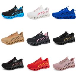 2024 men running shoes women GAI purple black navy pink white blue light yellow red mens trainers sports shoes sneakers Three