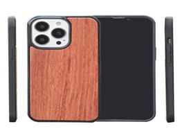 Factory Whole Wood Phone Cases For Iphone 13 pro max 12 mi 11 XR Natural Bamboo Smartphone Cover Wooden Shell Durable8540173