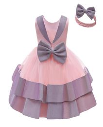 Baby Girls Dresses 12 18 24 Months Toddler Birthday Christening Gown Elegant Wedding Evening Party Tutu Born Baptism Clothes Girl9095997