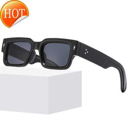 Sunglasses Frames Fashionable Box Sunglasses Korean Version Minimalist Dressing for Men and Women Street Photography