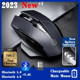 Mice PM6 Wireless Bluetooth Business Office Mouse Ergonomic Optical Silent Bluetooth 5.0 For PC Business Office Wireless Mouse