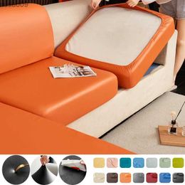 Chair Covers Stretch PU leather waterproof sofa cushion cover sofa seat slipcover backrest cover easy clean sofa protector for pets kids