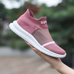Casual Shoes Women Men Breathable Comfort Pink White Yellow mens Trainers Sports Sneakers GAI