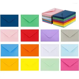 Gift Wrap (10 Pieces/Lot) Colour Retro Bronzing Mini Envelopes Iridescent Paper Love Letter Invitation Envelope