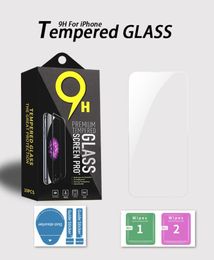 9H Screen Protector for iPhone 14 13 Mini Pro Max 11 12 XR XS 7 6 8 Plus Samsung A42 S22 033mm Clear Tempered Glass Film with Ret8866683