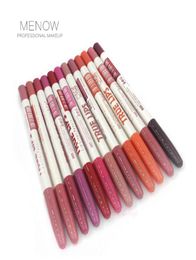 Menow Brand Makeup Set 12Colors Waterproof Lip liner Pencil Women039s Professional Long Lasting Cosmetic Tools maquiagem9822923