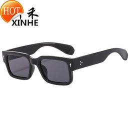 Sunglasses Frames Box Pc Nail Fashion Trendy Street Photo Instagram Versatile Glasses for Men and Women