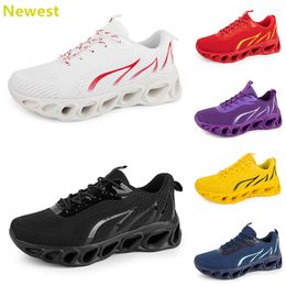 2024 hot sale running shoes mens woman whites navys cream pinks black purple gray trainers sneakers breathable color 98 GAI