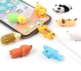 Cable Charger Bite Protector Savour Cover for iPhone Animal Design Charging Cord Protector Outdoor Gadgets9346467