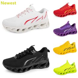 2024 hot sale running shoes mens woman whites navys cream pinks black purple gray trainers sneakers breathable color 81 GAI