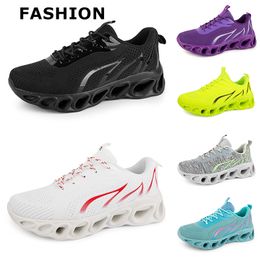 men women running shoes Black White Red Blue Yellow Neon Green Grey mens trainers sports fashion outdoor athletic sneakers 38-45 GAI