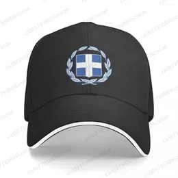 Ball Caps Greece Flag Baseball Hip Hop Sandwich Cap Men Women Adjustable Outdoor Sport Hats