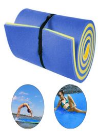 Inflatable Floats Tubes 180x55cm Floating Pad Large Outdoor TearResistant XPE Foam Swimming Pool Water Blanket Float Mat Bed En6063465