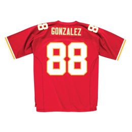 Stitched football Jersey 88 Tony Gonzalez 2004 red mesh retro Rugby jerseys Men Women and Youth S-6XL