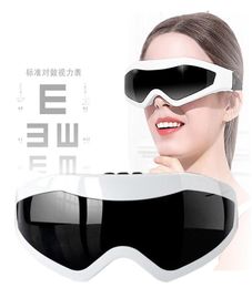 Magnetic Therapy Electric Eye Massager Alleviate Fatigue Inlaid Magnetic Vibration Massage Head Stress Relief Eye Care Machine Too8821889